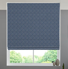 Load image into Gallery viewer, Ayala Indigo Roman Blind