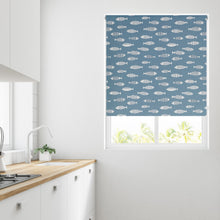 Load image into Gallery viewer, Aquarium Blue Daylight Roller Blind