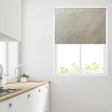 Load image into Gallery viewer, Ara Biscuit Thermal Blackout Roller Blind
