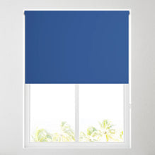 Load image into Gallery viewer, Ara Classic Blue Thermal Blackout Roller Blind