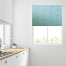 Load image into Gallery viewer, Astrid Teal Daylight Roller Blind