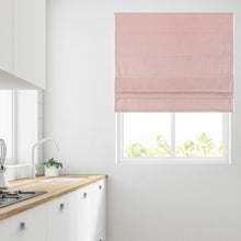 Load image into Gallery viewer, Atlanta Blush Pink Lined Roman Blind