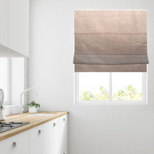 Load image into Gallery viewer, Biscuit Linen Fully Lined Roman Blind