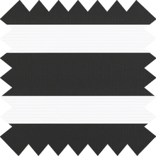 Load image into Gallery viewer, Black Day and Night Roller Blind