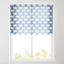 Load image into Gallery viewer, Blue Whales Moisture Resistant Daylight Roller Blind