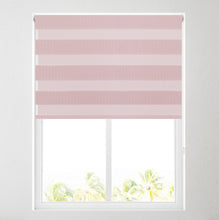 Load image into Gallery viewer, Blush Pink Day and Night Roller Blind