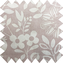 Load image into Gallery viewer, Blush Floral Thermal Blackout Roller Blind