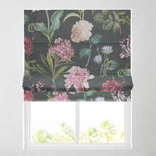 Load image into Gallery viewer, Floral Garden Lined Roman Blind