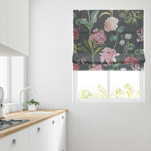 Load image into Gallery viewer, Floral Garden Lined Roman Blind