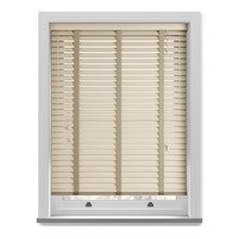 Load image into Gallery viewer, Canvas Faux Wood Venetian Blind with Tapes