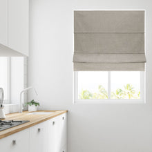 Load image into Gallery viewer, Mushroom Chenille Lined Roman Blind