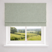 Load image into Gallery viewer, Chesney Sage Lined Roman Blind