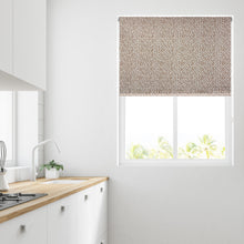 Load image into Gallery viewer, Cobble Stones Ochre Thermal Blackout Roller Blind