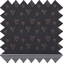 Load image into Gallery viewer, Copper Love Hearts Thermal Blackout Roller Blind