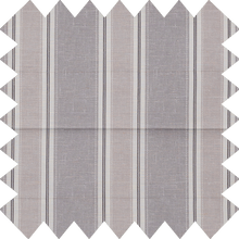 Load image into Gallery viewer, Cornwall Grey Stripe Lined Roman Blind