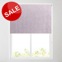 Load image into Gallery viewer, Blush Woven Blackout Roller Blind