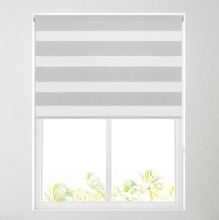 Load image into Gallery viewer, Dove Grey Day and Night Roller Blind