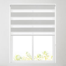Load image into Gallery viewer, Dove Grey Day and Night Roller Blind