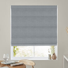 Load image into Gallery viewer, Fitz Graphite Roman Blind