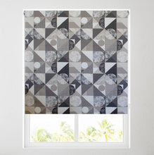Load image into Gallery viewer, Geo Space Thermal Blackout Roller Blind