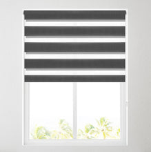 Load image into Gallery viewer, Grey Day and Night Roller Blind