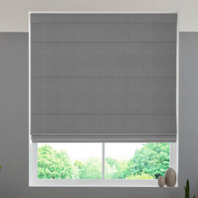 Load image into Gallery viewer, Hugo Charcoal Roman Blind
