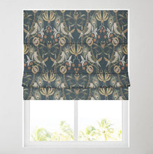Load image into Gallery viewer, Havana Bottle Green Lined Roman Blind