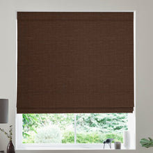 Load image into Gallery viewer, Imogen Mahogany Roman Blind