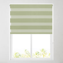 Load image into Gallery viewer, Sage Day and Night Roller Blind