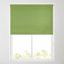 Load image into Gallery viewer, Lime Green Madison Thermal Blackout Roller Blind