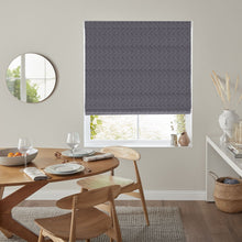 Load image into Gallery viewer, Micah Indigo Roman Blind