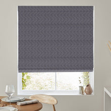 Load image into Gallery viewer, Micah Indigo Roman Blind