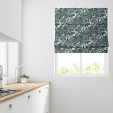 Load image into Gallery viewer, Monkey Paradise Lined Roman Blind