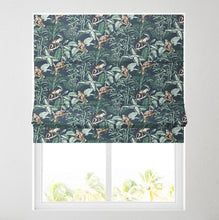 Load image into Gallery viewer, Monkey Paradise Lined Roman Blind