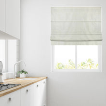 Load image into Gallery viewer, Nadia Natural Shimmer Lined Roman Blind