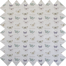 Load image into Gallery viewer, Natural Butterfly - Thermal Blackout Roller Blind