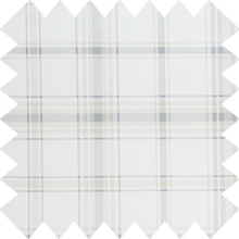 Load image into Gallery viewer, Natural Check Thermal Blackout Roller Blind