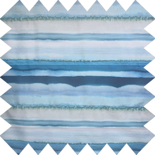 Load image into Gallery viewer, Ocean Tiedye Lined Roman Blind
