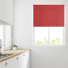 Load image into Gallery viewer, Red Paris Thermal Blackout Roller Blind