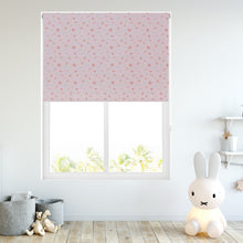 Load image into Gallery viewer, Pink Flowers Thermal Blackout Roller Blind