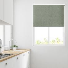 Load image into Gallery viewer, Quebec Lily Pad Thermal Blackout Roller Blind