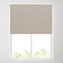 Load image into Gallery viewer, Quebec Natural Thermal Blackout Roller Blind