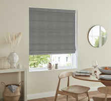 Load image into Gallery viewer, Cassia Fog Roman Blind