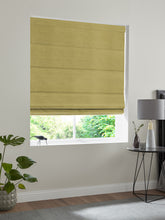 Load image into Gallery viewer, Cassia Lime Roman Blind