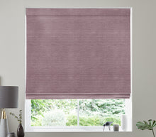 Load image into Gallery viewer, Cassia Plum Roman Blind