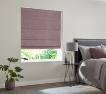 Load image into Gallery viewer, Cassia Plum Roman Blind