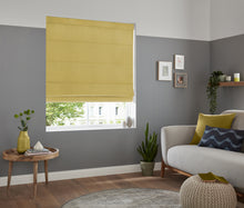 Load image into Gallery viewer, Paloma Sunflower Roman Blind