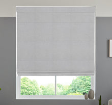 Load image into Gallery viewer, Paloma Silver Roman Blind
