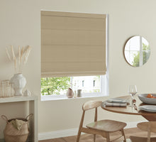 Load image into Gallery viewer, Cassia Sand Roman Blind