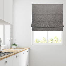 Load image into Gallery viewer, Rome Alderslate Lined Roman Blind